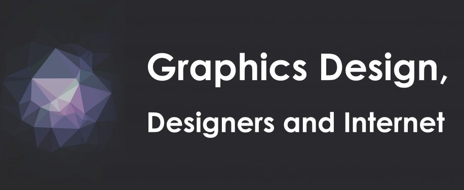 Graphics design, designer and internet
