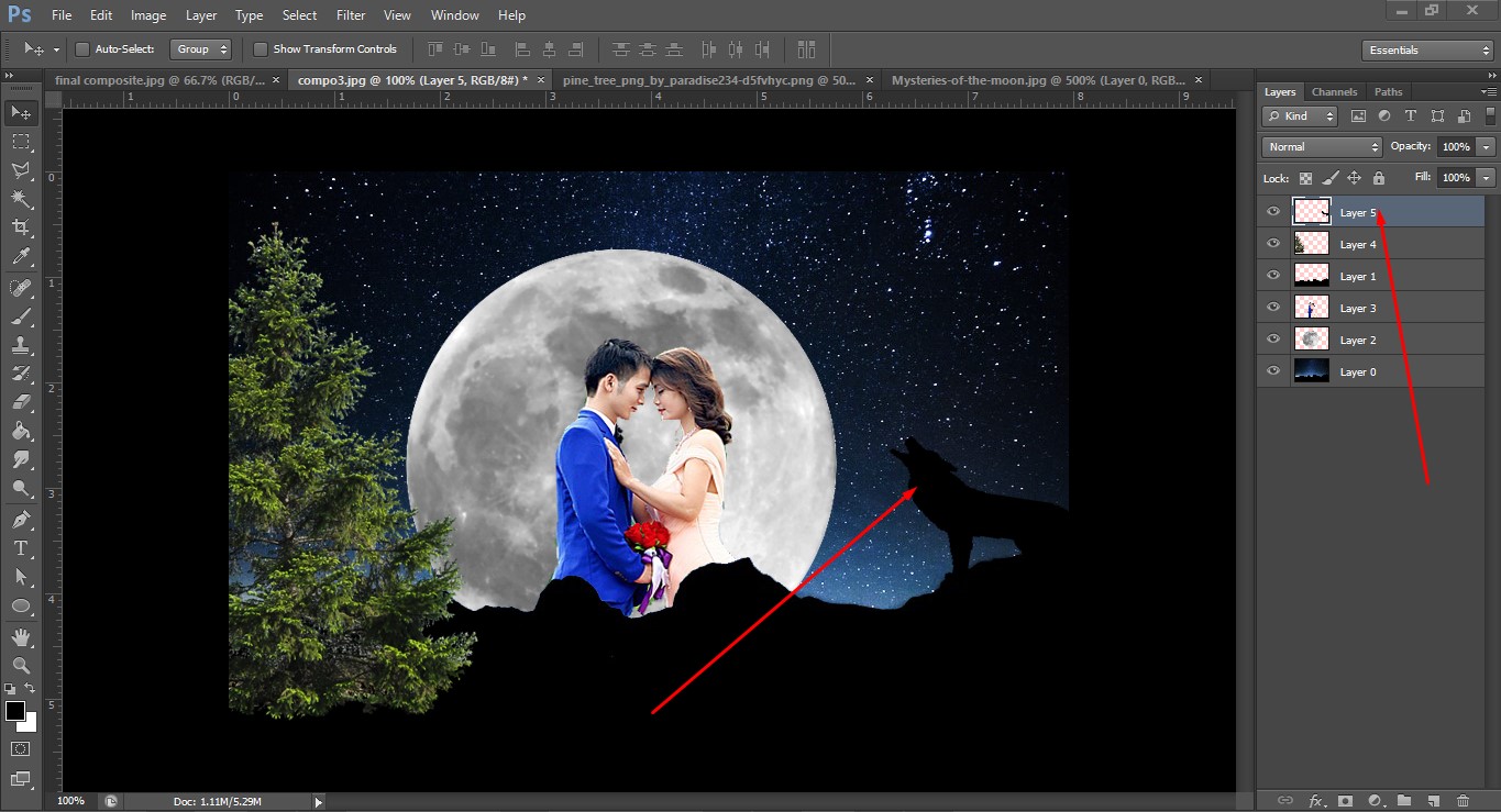 Image compositing