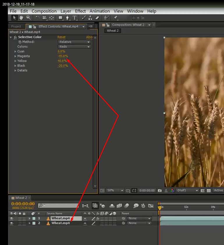 adobe after effects color correction download