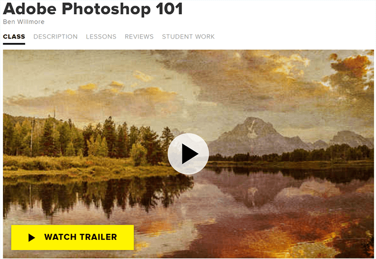 photoshop 101 course
